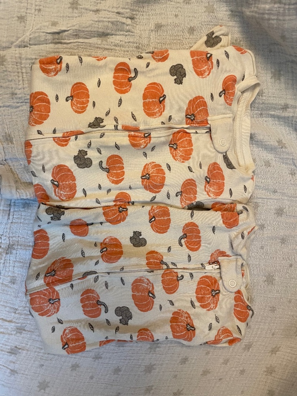 Little Planet organic pumpkin pjs 9mo